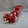Flores Artificiales para Fiestas de Cumpleaños, Flores de Mesa tipo Cascada, Tiras de Flores Colgantes, Decoraciones para Ventanas, Arreglos Florales para Bodas, Compromisos, Ceremonias de Entrega de Coches y Flores Decorativas