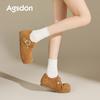 Zapatos Mula de Suela Gruesa Augusden para Mujer, Cobertura Total, Nuevo Modelo Otoño 2026, Mocasines Deslizables de Suela Suave para Mujeres Embarazadas