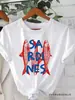 Camiseta gráfica de talla europea transfronteriza de Lisboa Portugal con estampado vintage de sardina y diseño interesante de fruta