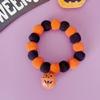 Colar Sino de Halloween para Gato de Estimação Transfronteiriço Cachorro Abóbora Engraçada Bola de Pelo Corda Elástica Lenço de Pescoço Decoração