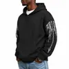 Nueva Sudadera con Capucha y Cremallera de Moda para Hombre con Estampado 3D de Alas de Ángel Transfronterizo de Amazon
