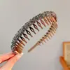 2026 Nuevo Modelo Diadema Exquisita de Corona Alta, Lujosa y Elegante, con Dientes, Pinza para el Cabello, Versátil Accesorio para el Cabello de Verano