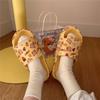 Zapatillas lindas de dibujos animados con suela gruesa y suave para mujer, sandalias de moda de estilo de hada para verano, interior y exterior 5529ysxx