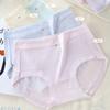 Ropa interior Qimeisha para mujer, fresca y sexy, con lazo retro en la cintura, bragas suaves y amigables con la piel para niñas