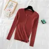 Camiseta térmica negra para mujer, otoño/invierno, suéter de punto de cuello en V de alta gama, capa interior elegante, top ajustado