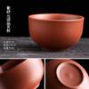 Taza de té de arena púrpura Tao fan taza maestra grabada a mano taza de degustación de té juego de té kung fu tazón de té taza individual se puede criar taza de té de cerámica