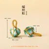 Accesorios para el Festival del Bote del Dragón Bolsitas Perfumadas Bordado Hecho a Mano DIY Tejido de Cuerda de Cinco Colores Zongzi Estilo Antiguo Hojas Iridescentes Accesorios Venta al por Mayor