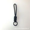 Cordão de Celular de Corda de Algodão Trançado à Mão Pingente de Zíper para Bolsa de Chave do Carro Alça de Pulso Anti-Perda Pingente Simples