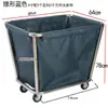 Carrito de lino para habitación de hotel, carrito de lino silencioso engrosado, carrito de trabajo para hotel, carrito de ropa para lavandería de alojamiento
