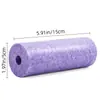 Material EPP 15x 5.3cm mini rolo de ioga oco fitness relaxamento rolo mini eixo portátil eixo de massagem