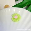 Explosiones de comercio exterior accesorios de girasol y margarita materiales para joyería DIY broche decoración para funda de teléfono móvil margarita materiales decorativos