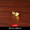 Lingote de cristal de topacio al por mayor grava de cristal vidrio lingote de oro cornucopia joyería decorativa hogar lingote de cristal