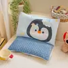 2026 Nuevo Juego de Dos Fundas para Almohada de Terciopelo de Frijol de Leche para Niños, Uso por Ambos Lados, Protector de Almohada Anti-Manchas de Aceite en la Cabeza