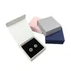 Envío Directo en Stock, Caja de Embalaje Gruesa para Joyería con Forro de Terciopelo, Caja de Embalaje para Pulseras, Caja de Joyería a Prueba de Golpes, Logo Personalizable