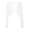 Cardigan de Tricô Leve Estilo Shawl de Verão para Mulheres, Peça Única Top Colete, Jaqueta Pequena, Respirável e Protetor Solar