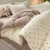 2026 Nuevo Modelo Funda Nórdica de Algodón Puro No Algodón Pieza Única 150X200cm Persona Sola Lavable a Máquina Funda Nórdica de Gasa de Doble Capa
