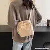 Bolsa de Nylon para Mujer 2026 Nueva Moda Coreana Bolso de Lona tipo Concha Tendencia Casual Tela Lavada Bolso Cruzado para Estudiante