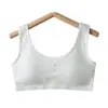 Ropa interior de algodón puro para niñas, diseñada para niñas jóvenes durante su etapa de desarrollo, con un estilo de camiseta pequeña, adecuada para adolescentes y estudiantes, con un diseño de copa triangular fija