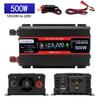 Pantalla a Color LCD Pantalla Digital Enchufe Universal para Coche Inversor 12V/24V a 220V Fuente de Alimentación Inversora de Respaldo Multifunción