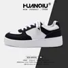 Zapatos Universales para Mujer Zapatos de Plataforma Combinables para Mujer ZHQ-XA366 Novedad de Primavera Estilo Universitario Explosiones Zapatos Blancos de Suela Gruesa para Mujer