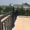 Barandales de balcón hechos a medida, pasamanos de escalera, terraza de pasillo, patio de villa, azotea de casa rural autoconstruida, hierro forjado engrosado