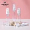 Botellas de Muestra de Prueba de 5ml 10ml 15ml, Botellas de Loción al Vacío, Botellas Reutilizables de Viaje, Botellas con Atomizador de Perfume para Loción de Agua