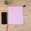 Bolsa de nylon com cordão para acabamento de roupas, bolsa de armazenamento, cordão de poliéster, atacado de fábrica