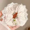 Goma para el pelo estilo francés 2026 inspirada en el ballet para mujer, Linda liga para moño, Accesorio de alta gama para el cabello