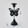 [Selección Estricta] Decoraciones de Mesa Románticas Estilo Lujo Ligero, Accesorios para Cena Romántica a la Luz de Velas Retro, Adornos de Candelabros Decorativos Simples