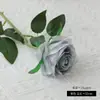 Parede de Flores Artificiais de Rosa de Haste Única Transfronteiriça Suprimentos para Decoração de Casamento Flores Artificiais Decoração de Casa Fundo Flores Artificiais