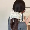 Elástico de Cabelo Scrunchie Estilo Gentil e Preguiçoso, Corda de Cabelo de Renda Versátil Estilo Coreano, Alta Elasticidade, Alto Valor Estético, Elástico de Cabelo para Mulheres
