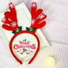 Diadema Navideña, Diadema de Árbol de Navidad, Pasador con Lazo, Atrezzo Divertido de Dibujos Animados Lindos para Fotos Femeninas