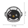 Patches Bordados Divertidos de Pinguim Profissional, Patches de Emblema com Formato Divertido, Patches Decorativos de Nicho Fofos para Modificação de Roupas