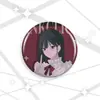 Insígnia Laser Guzi Série 10 Luzes 58-75mm Insígnia Anime Broche Desenho Animado Pino Guzi