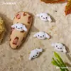 Joyería para arte de uñas de dibujos animados Kulomi Jade Perro Canela Zorro pequeño Oso Kitty Gato Calcomanía para uñas DIY Decoración de resina al por mayor