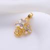 Accesorios para Aretes DIY Sencillo Flor Mate Tridimensional Soporte Vacío para Aretes de Perlas Retro Temperamento Fresco Soporte para Aretes