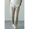Pantalones de Vestir para Hombre sin Planchar, Antiarrugas, de Cintura Elástica, Ajuste Slim, Caída Casual, Colección Otoño 2026