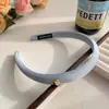 Exquisita Diadema Fina de Satén Brillante Dorada para Cabello Fino Pasador de Pinza Alta para el Cabello Diadema de Lavado Facial de Gama Alta Accesorio para el Cabello