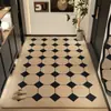 Felpudo Sencillo para Puerta de Entrada para Uso Doméstico, Felpudo de Bucle para Pasillo, Antideslizante, Resistente a la Suciedad, Resistente al Desgaste, Fácil de Mantener, Felpudo Cortable
