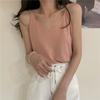 Top Pequeño Fresco con Fondo Transparente para Mujer Ropa Exterior de Primavera 2025 Nuevo Diseño Chaleco de Nicho con Camiseta Transparente Sexy