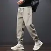 Calça Longa Casual Solta Nova Tendência para Todas as Estações Esportiva Masculina Slim Fit Versátil Jogger Calça Casual