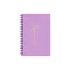 Caderno A5-80 em espiral com esta capa simples de PP de diário estudantil para comércio exterior