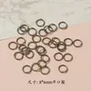 Liga de Ouro Retro Flor de Lótus Cinco Pétalas Círculo de Contas Qiankun Pulseira Colar DIY Feito à Mão Acessórios de Joia de Liga Venda por Atacado