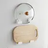 Estante para fregadero, instalación sin taladro, soporte para esponja de cocina, estropajo y paño de cocina, organizador de tapas de ollas, escurridor de pared, diseño simple