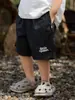 Ropa para niños Pantalones cortos para niños Verano Delgados Pantalones casuales Pantalones deportivos para niños 2024 Nuevo Impermeable Bordado Pantalones medios