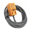 Interruptor de proximidad inductivo cuadrado metálico LEIKE PL05-N N2 PL05-PP2 Sensor de tres hilos 24V