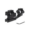 Braçadeira de mira 25,4/30mm braçadeira de mira de trilho estreito 30mm suporte unido de extensão traseira braçadeira de tubo unida de extensão traseira