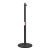 Soporte para Proyector con Cardán Metálico Universal sin Taladro, Altura Ajustable, Adecuado para Uso en Mesita de Noche y Escritorio, Bandeja Redonda Base