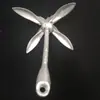 Bote de goma inflable kayak bote inflable bote de pesca ancla plegable especial ancla de loto ancla fija de acero al carbono kayak