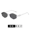 2025 Transfronterizos Nuevas Poligonales Retro para Mujer Personalizadas de Marco Pequeño Gafas de Sol Moda Gafas de Sol de Celebridad de Internet Tendencia para Hombres